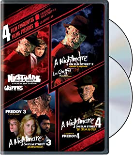 4 film favorites: A Nightmare on Elm Street. A nightmare on Elm Street 1-4.